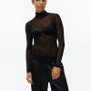 Kvinder Arket Loungewear | Silke Roll-Neck Top