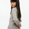 Børn Arket Toppe og sweatshirts | Metallic Frill Jumper