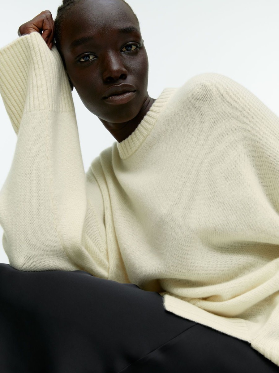 Kvinder Arket Strik | Afslappet Cashmere Jumper