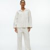 Kvinder Arket Loungewear | Flannel pyjamasbukser