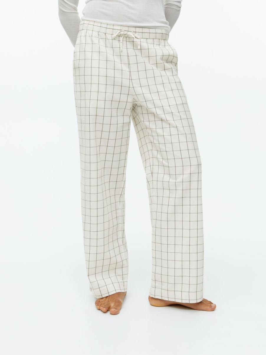 Kvinder Arket Loungewear | Flannel pyjamasbukser