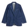 Mænd Arket Tidligere samlinger | Oversized denim blazer