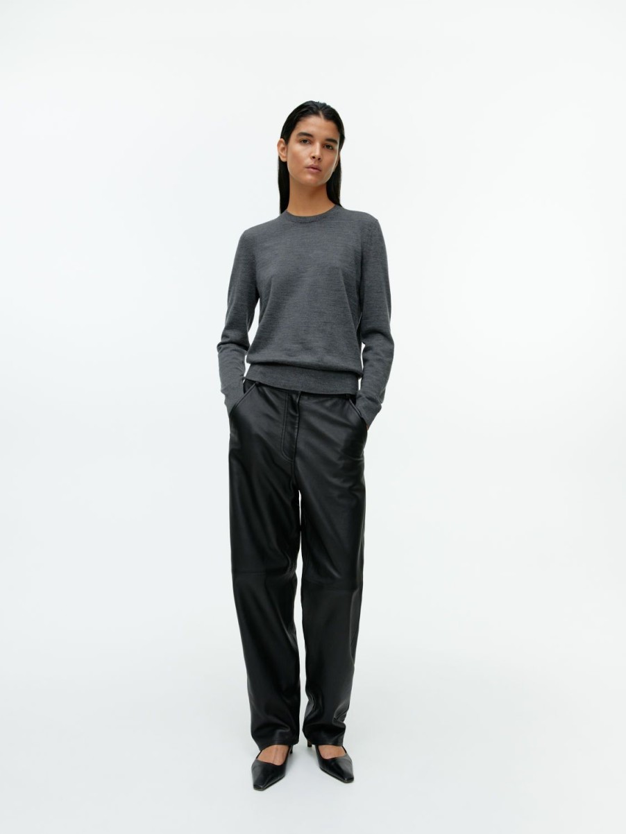 Kvinder Arket Strik | Finstrikket Merino Jumper