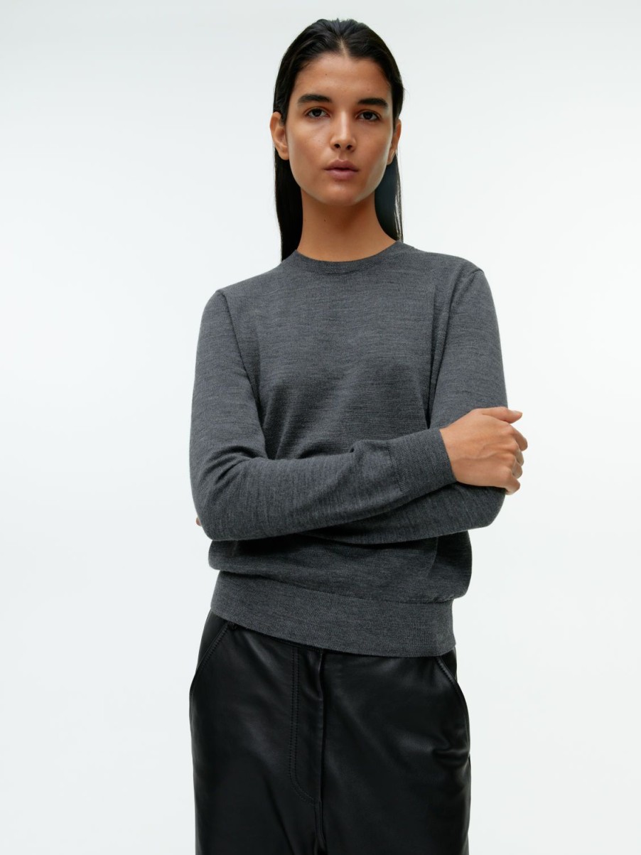 Kvinder Arket Strik | Finstrikket Merino Jumper