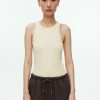 Kvinder Arket Toppe Ny | Rib Racer Tank Top