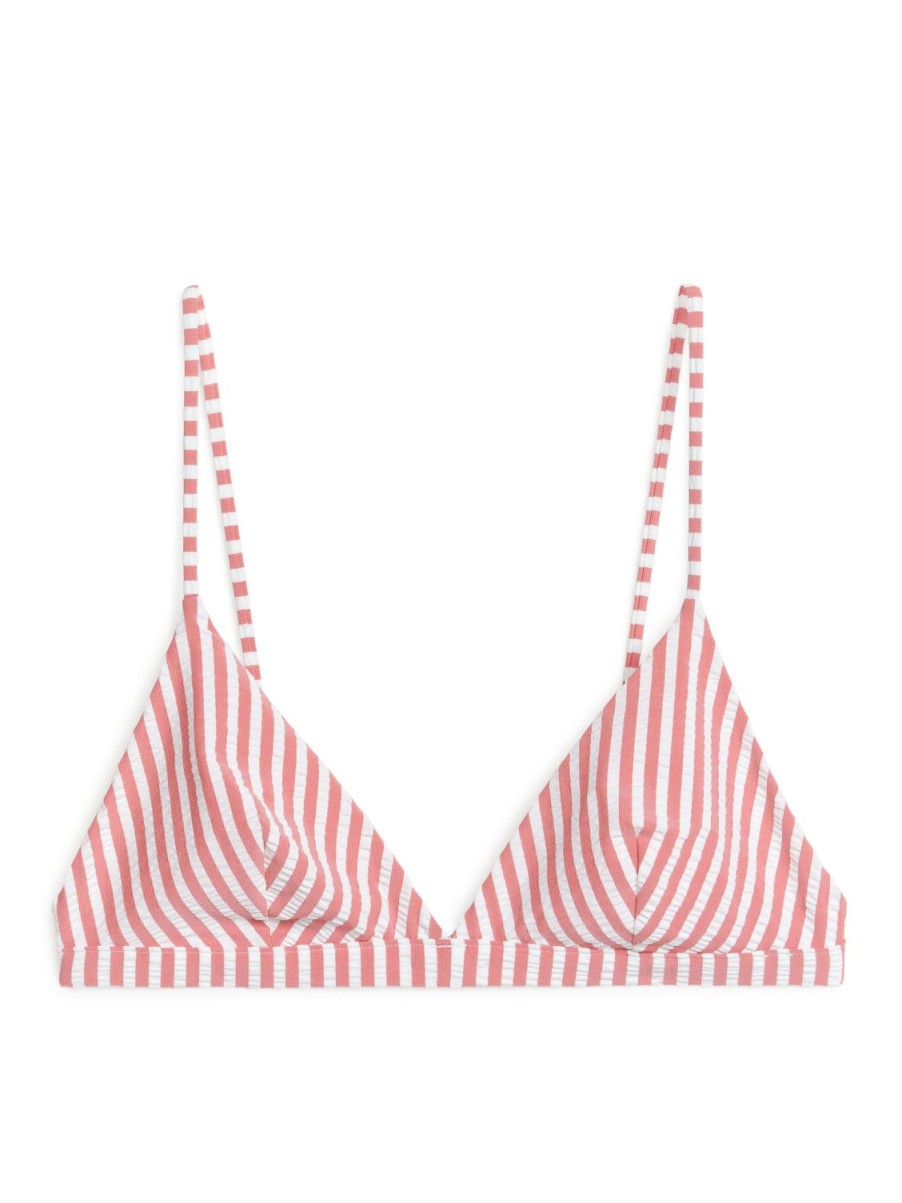 Kvinder Arket Badetøj | Seersucker bikini top