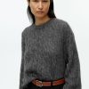 Kvinder Arket Strik | Mohair Blend Cable Jumper