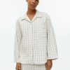 Kvinder Arket Loungewear | Flanell pyjamasskjorte