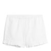 Kvinder Arket Bukser | Frill Seersucker Shorts