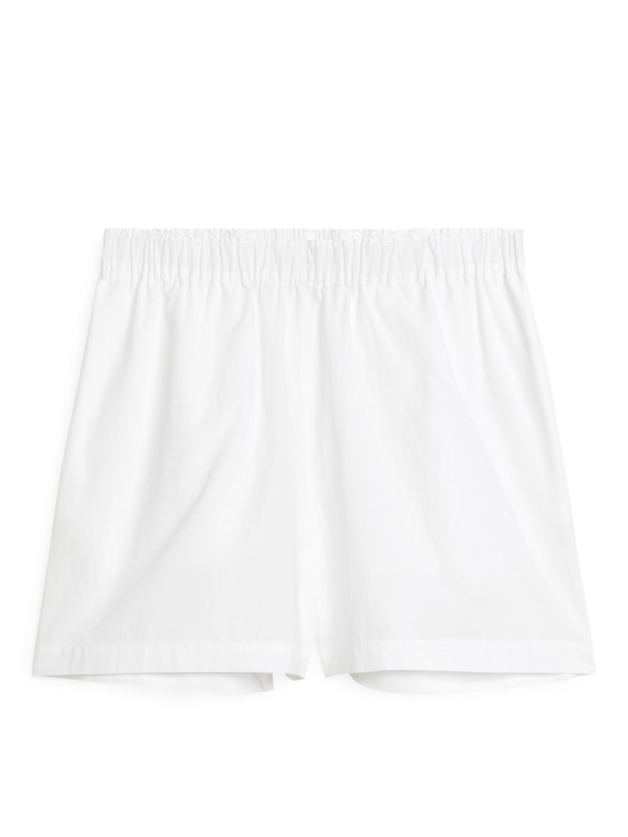 Kvinder Arket Bukser | Pull-On Shorts i bomuld