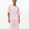 Kvinder Arket Loungewear | Pyjamas T-shirt i bomuld