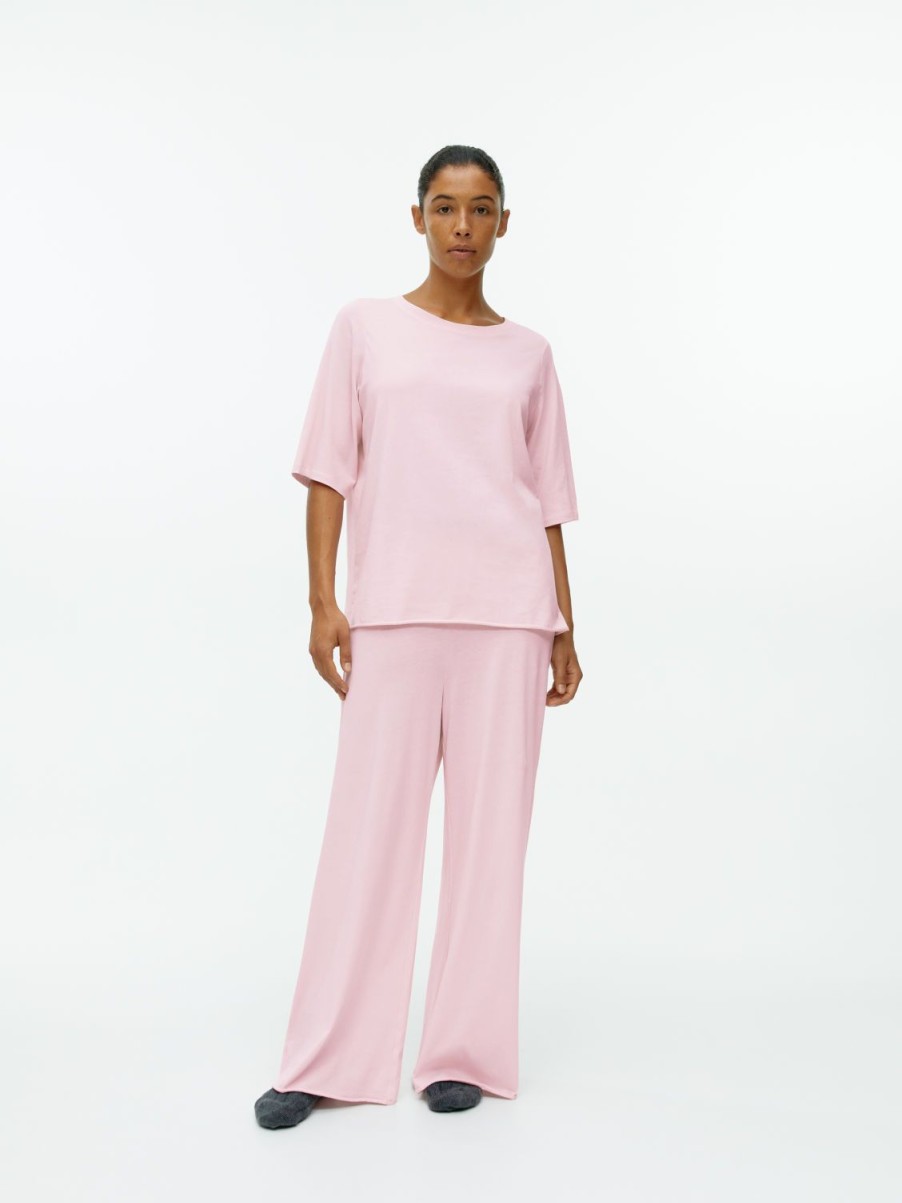 Kvinder Arket Loungewear | Pyjamas T-shirt i bomuld