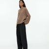 Kvinder Arket Strik | Mohair Blend Cable Jumper