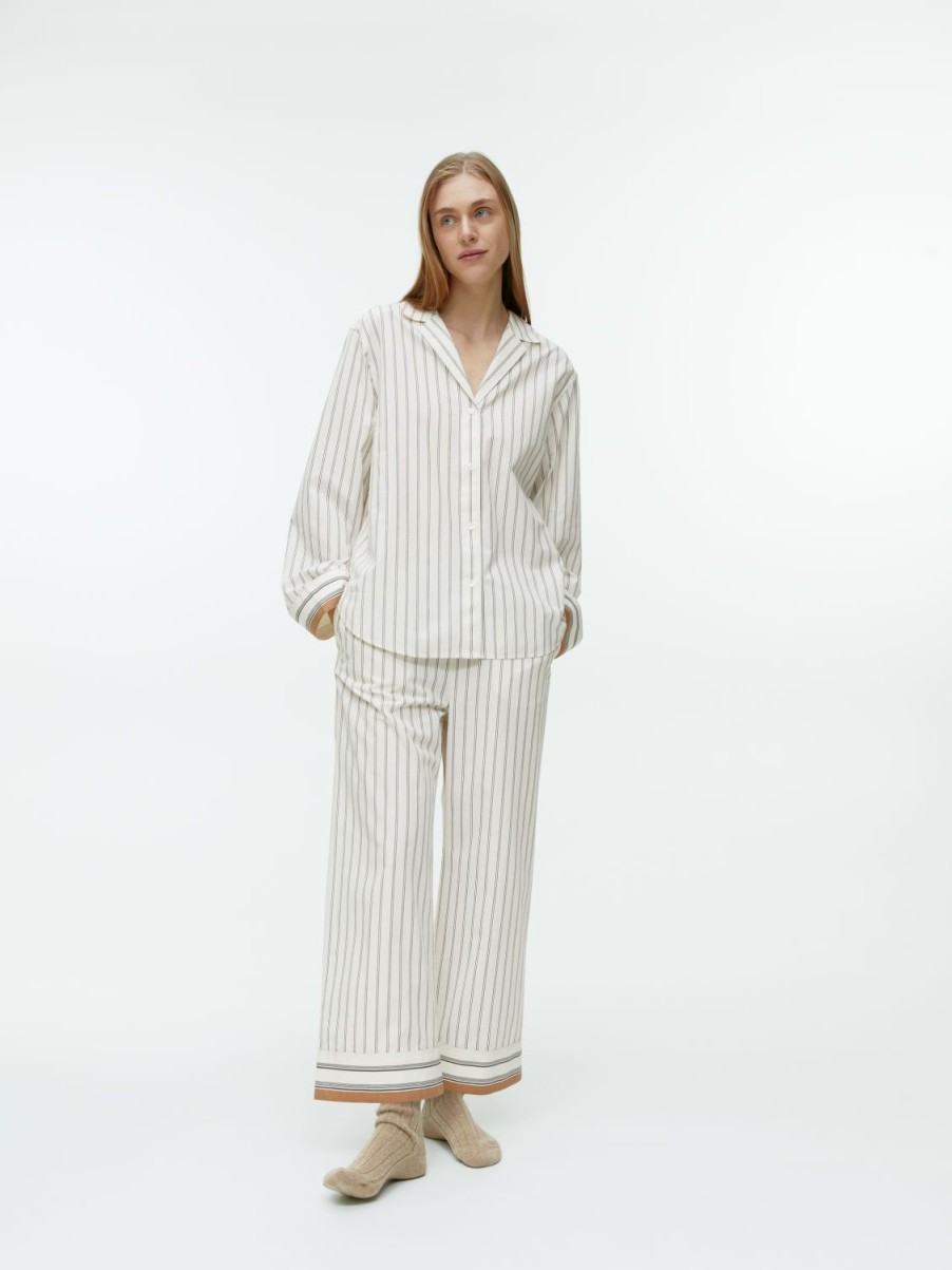 Kvinder Arket Loungewear | Pyjamasbukser i bomuld