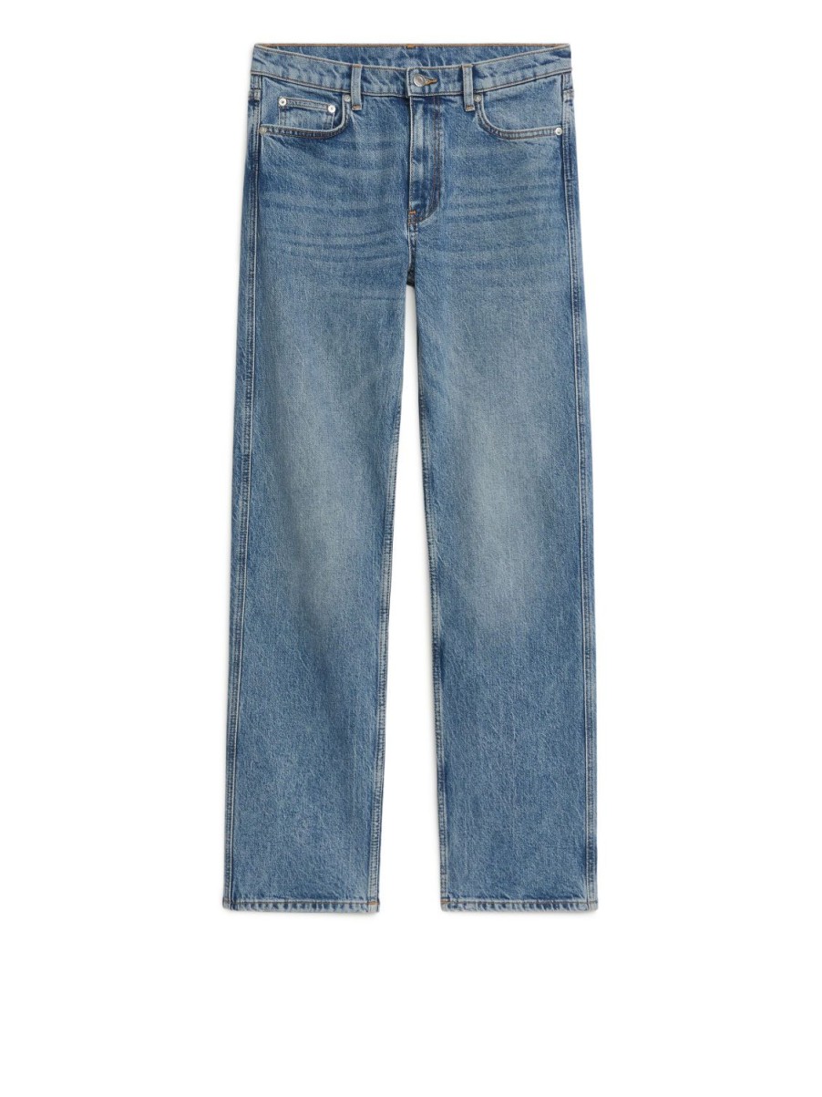 Kvinder Arket Jeans nye | DAHLIA Straight Stretch Jeans