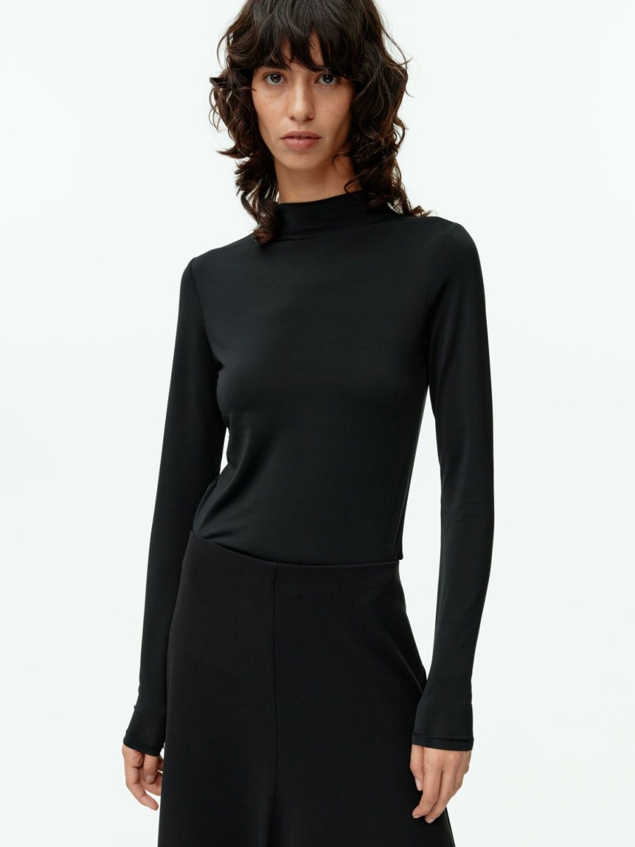 Kvinder Arket Toppe Ny | Mock Neck Top